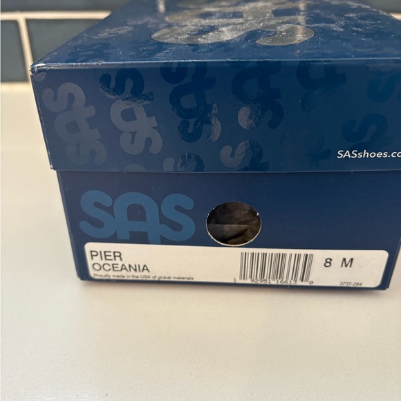 SAS Women's Navy and Tan Sandals - Picture 5 of 5